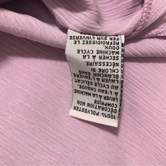 Alia Lilac Purple Tunic Top Embroidery & Bead Embellishments on Neck & Sleeves - Picture 7 of 8